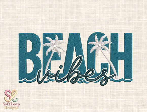 Beach Vibes Embroidery Design: A Boutique Review