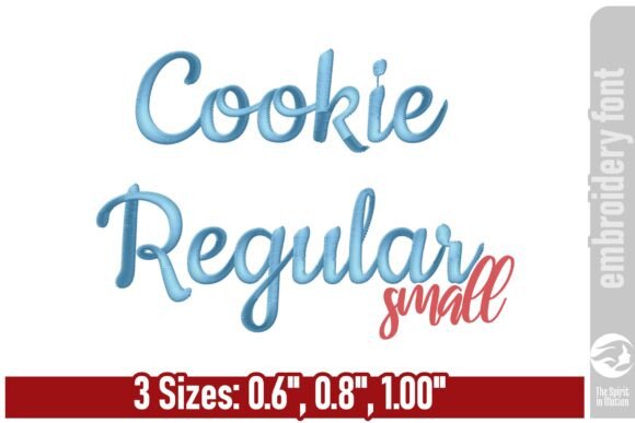 Cookie Regular Embroidery Font: A Designer Review