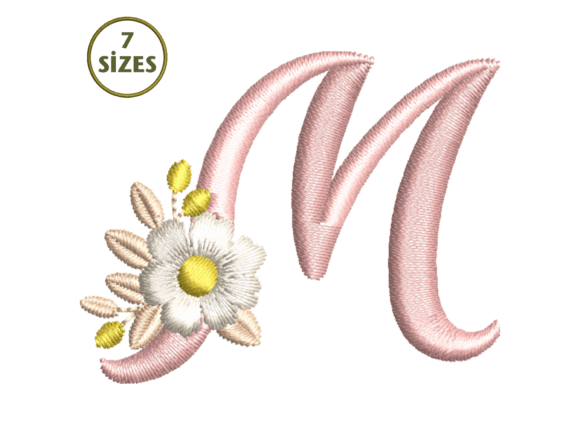 Floral M Monogram Embroidery: A Designer’s Review