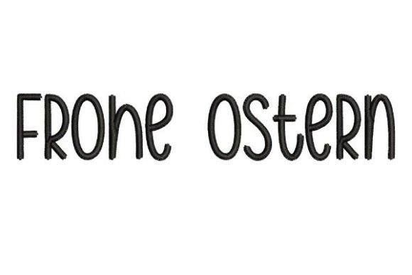Frohe Ostern German Lettering: Easter Design Review