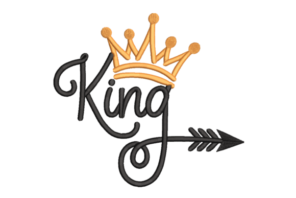 King Crown Script: Embroidery Design Review