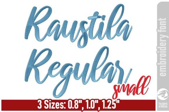 Raustila Embroidery Font - Small: A Designer Review